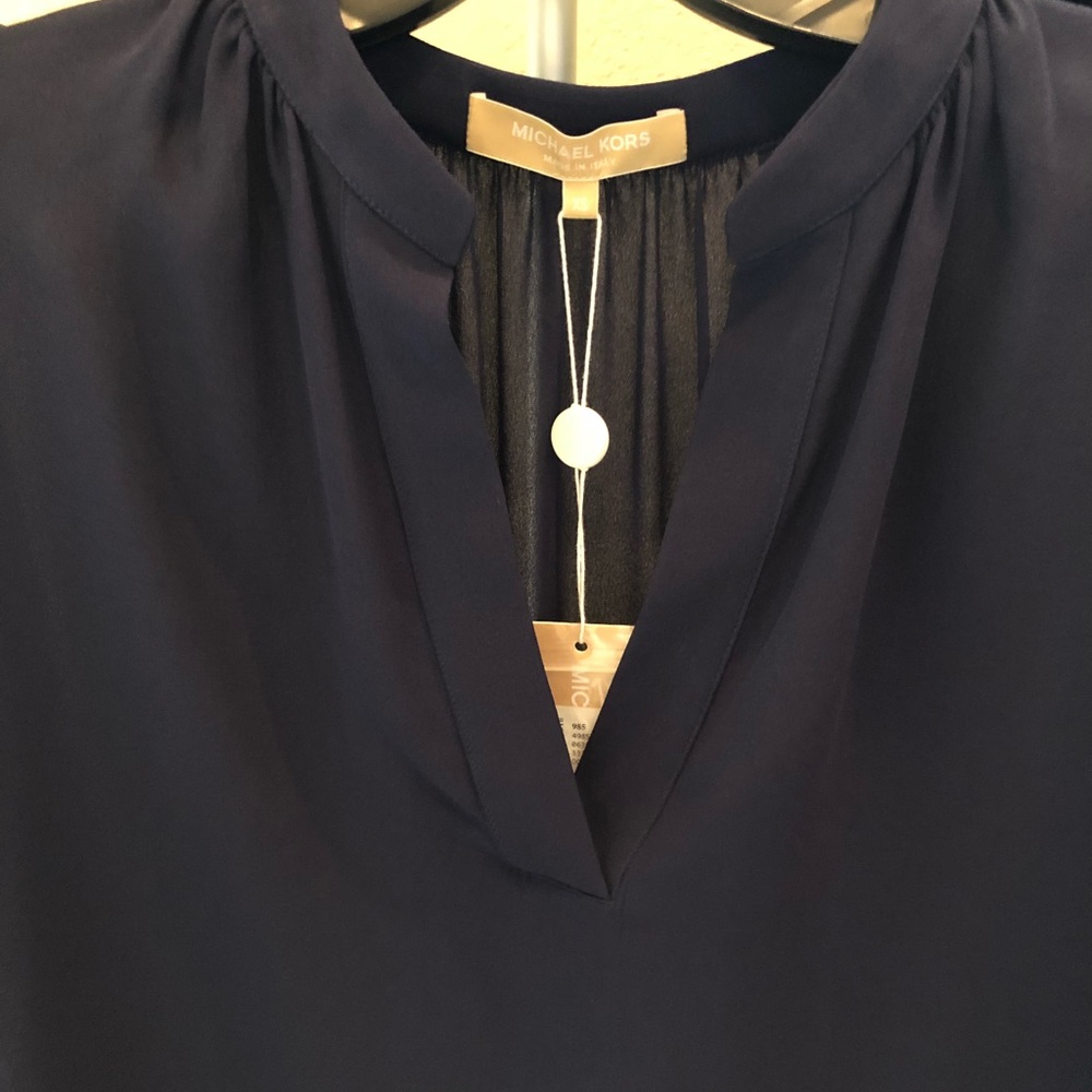Michael Kors Italy Navy Top - Picture 4 of 4